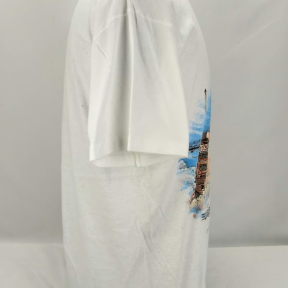 Vintage Large Kennedy Space Eagle Shuttle USA TEE - Picture 3 of 4